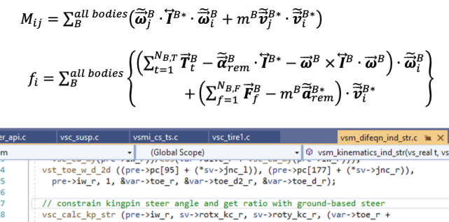 kanes equations and code